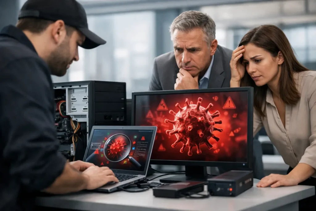 Business Virus Removal Service When Downtime Hits